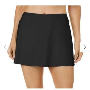 Ocean Avenue swimwear black skort bathing suit bottoms